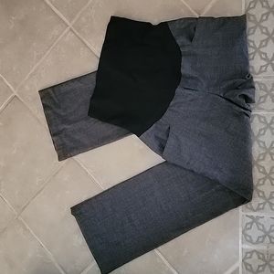 Maternity work slacks WITH POCKETS